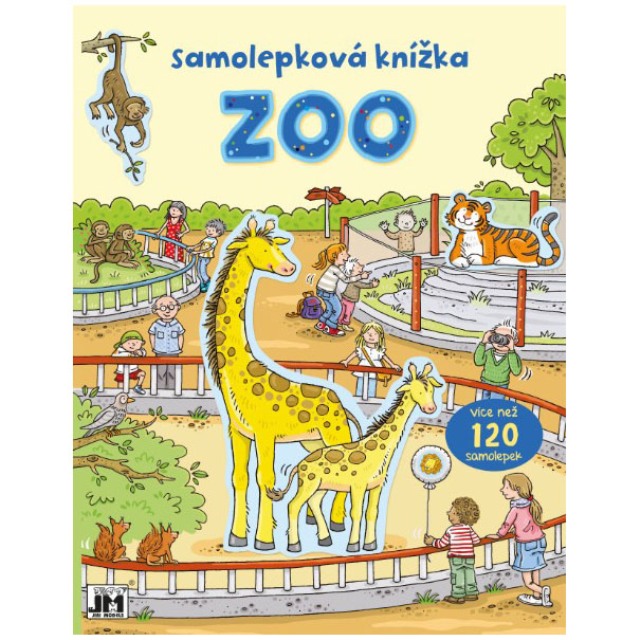 Samolepková knížka -Zoo