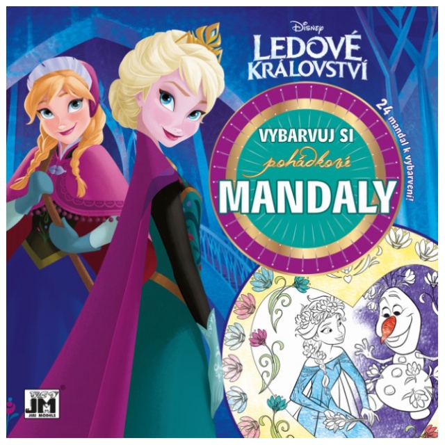 Omalovánkové mandaly - Disney Ledové království