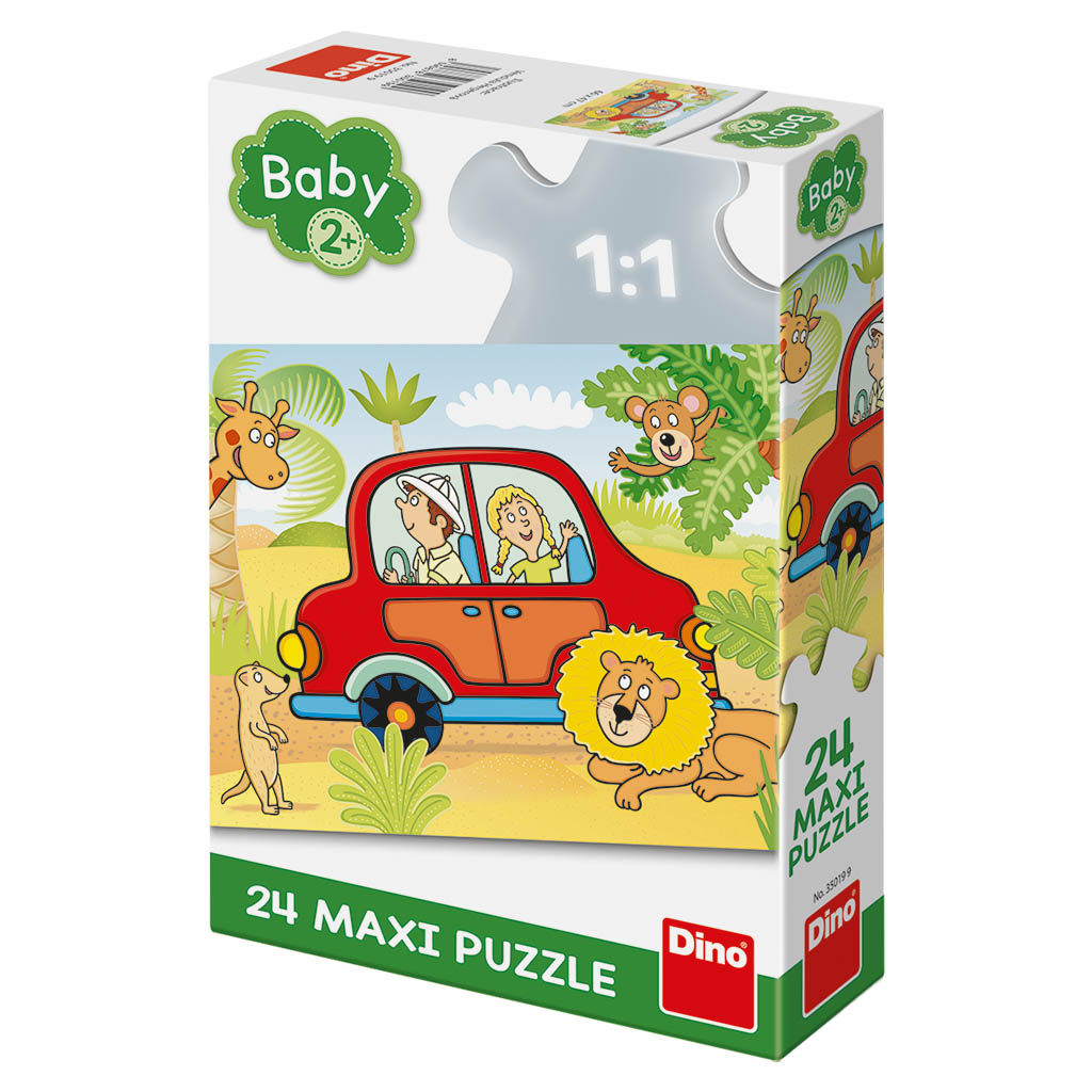Safari 24 maxi puzzle nové