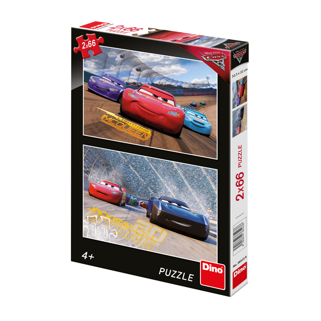 Cars 3: závod 2x66 puzzle