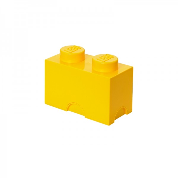 LEGO úložný box 2 125 x 250 x 180 mm - žlutá