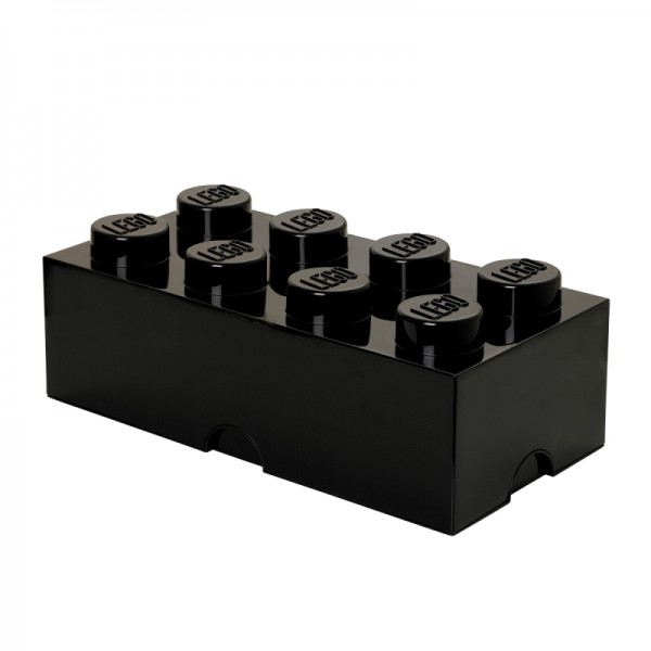 LEGO úložný box 8 250 x 500 x 180 mm - černá