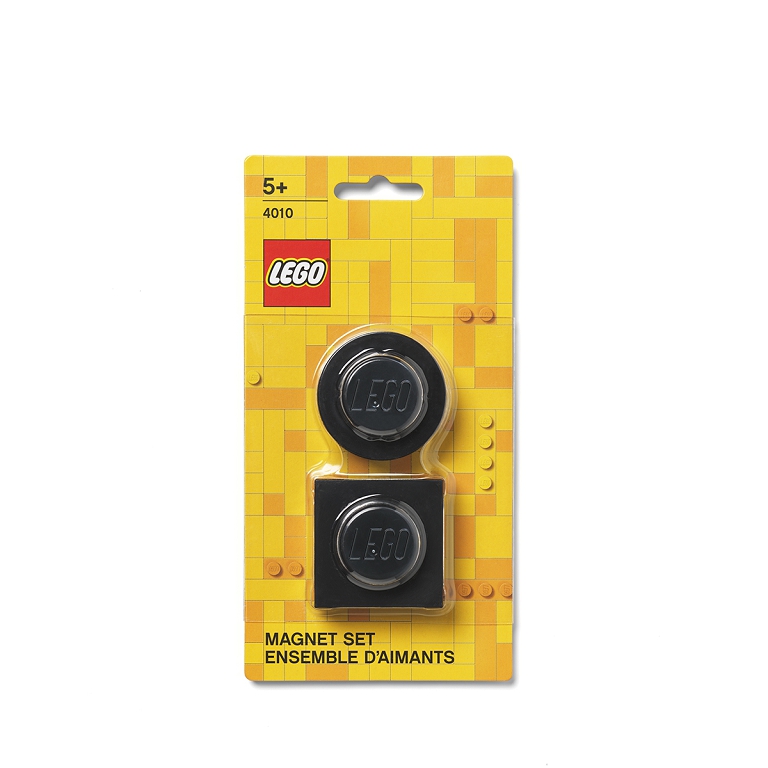 LEGO magnetky, set 2 ks - černá