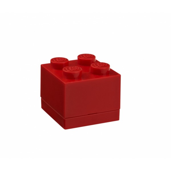 LEGO mini box 4 46 x 46 x 43 mm - červená