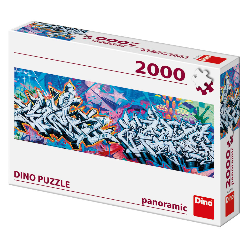 Grafitti 2000 panoramic puzzle