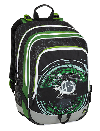 Bagmaster tříkomorový školní batoh pro prvňáčky