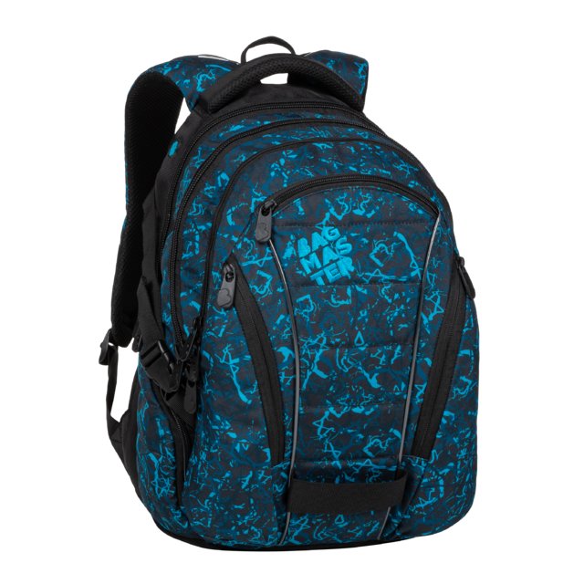 Studentský batoh BAGMASTER BAG 20 B BLUE/BLACK