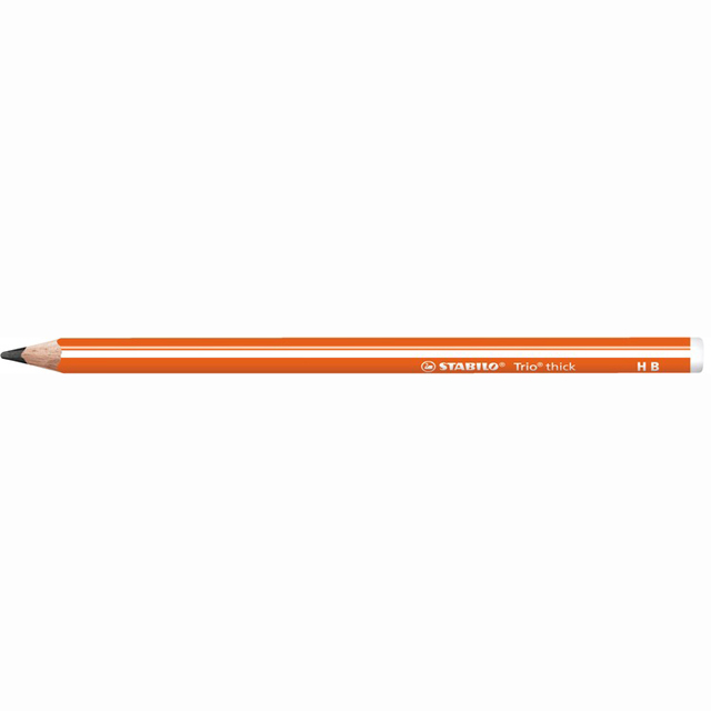 STABILO® Trio silná HB oranžová silná trojhranná grafitová tužka