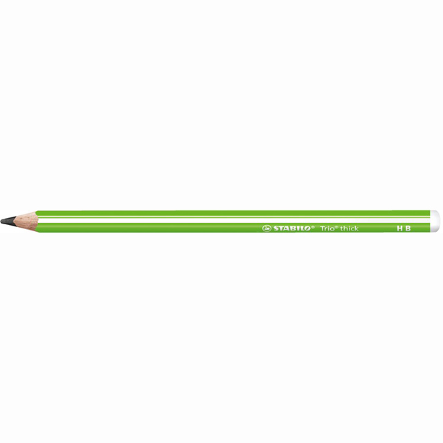 STABILO® Trio silná HB zelená silná trojhranná grafitová tužka