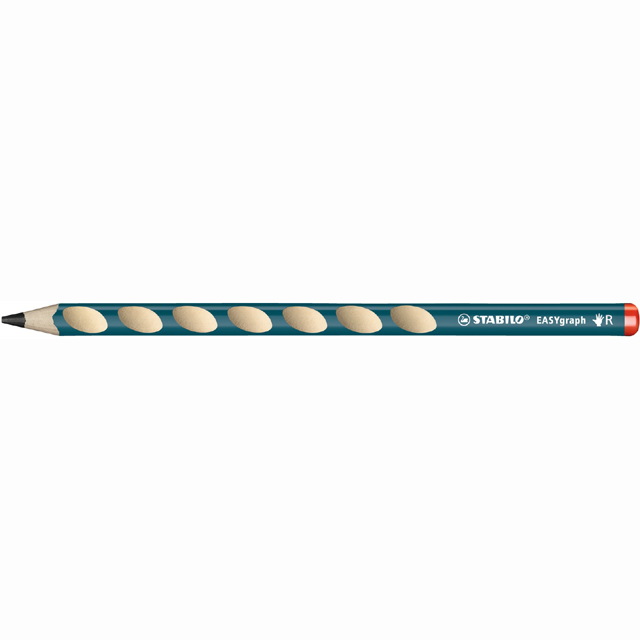 STABILO® EASYgraph R HB petrolejová ergonomicky tvarovaná grafitová tužka
