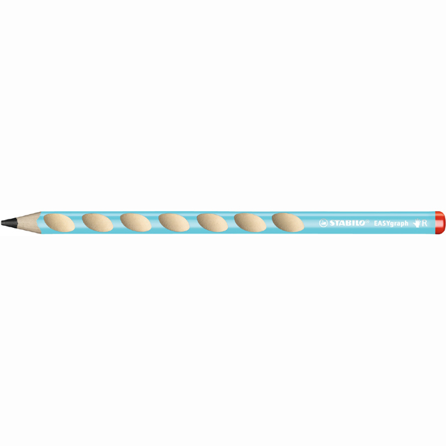 STABILO® EASYgraph R HB modrá ergonomicky tvarovaná grafitová tužka