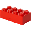 LEGO box na svačinu 8 100 x 200 x 75 mm - červená