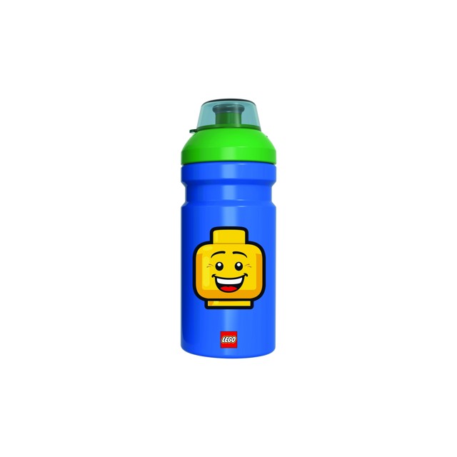 LEGO ICONIC Boy láhev na pití transparentní - modrá/zelená